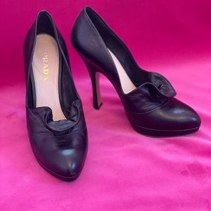 Prada high platform pumps